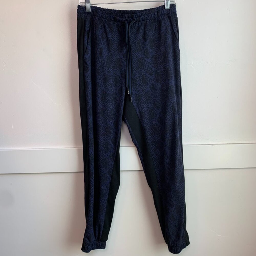 Athleta Dress Blue Python Printed Brooklyn Jogger - image 3